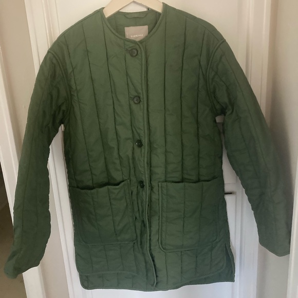 Everlane Jackets & Coats Everlane Quilted Cotton Liner Poshmark